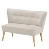 Mørteens Sofa Bumberry (2-Sitzer) Webstoff - Hellbeige