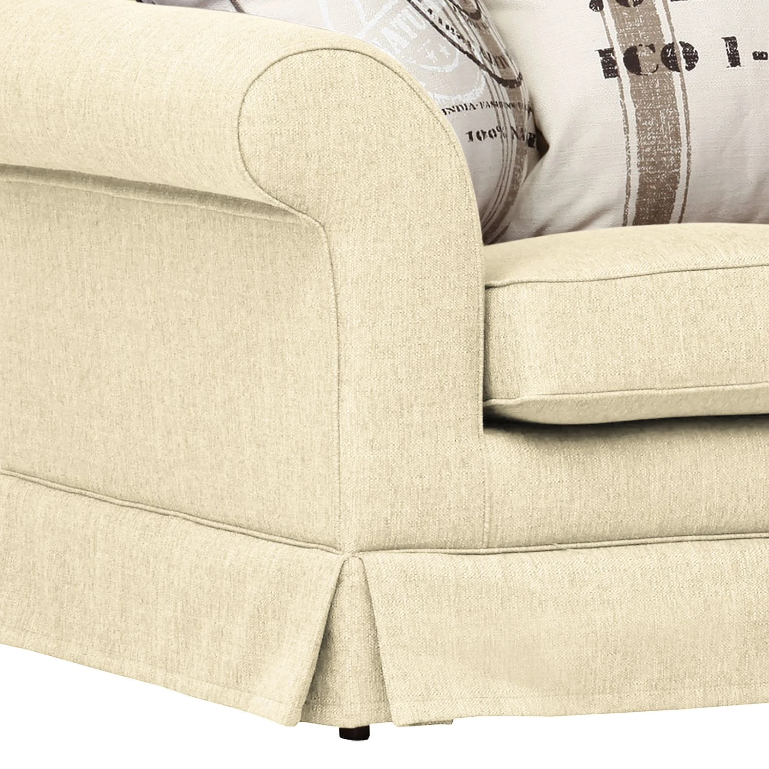 Maison Belfort Sofa Campagne (2-Sitzer) Webstoff - Ecru 5 Maison Belfort Sofa Campagne (2-Sitzer) Webstoff - Ecru – Bild 5