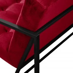 Jack & Alice Sofa Charm I Microfaser (3-Sitzer) - Kirschrot -Wohnzimmermöbel boutique en ligne sofa charm i 3 sitzer microfaser rot 4692248