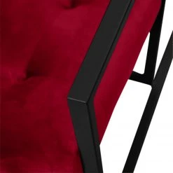 Jack & Alice Sofa Charm I Microfaser (3-Sitzer) - Kirschrot -Wohnzimmermöbel boutique en ligne sofa charm i 3 sitzer microfaser rot 4692252