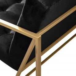 Jack & Alice Sofa Charm II Microfaser (3-Sitzer) - Schwarz -Wohnzimmermöbel boutique en ligne sofa charm ii 3 sitzer microfaser schwarz 4692696