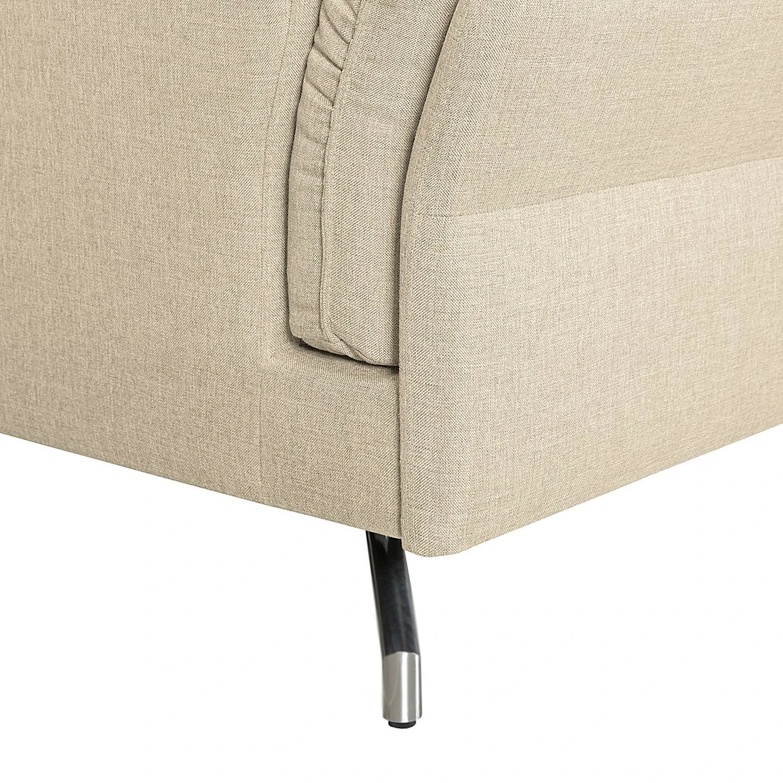 Loftscape Sofa Enrico (2,5-Sitzer) - Webstoff Beige - Mit 1 Kopfstütze 9 Loftscape Sofa Enrico (2,5-Sitzer) - Webstoff Beige - Mit 1 Kopfstütze – Bild 9