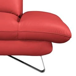 Fredriks Sofa Enzo (2,5-Sitzer) - Echtleder Kaminrot - Kopfstütze verstellbar -Wohnzimmermöbel boutique en ligne sofa enzo 2 5 sitzer echtleder kaminrot 418522