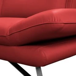 Fredriks Sofa Enzo (2,5-Sitzer) - Echtleder Kaminrot - Kopfstütze verstellbar -Wohnzimmermöbel boutique en ligne sofa enzo 2 5 sitzer echtleder kaminrot 418529