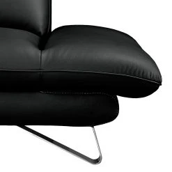 Fredriks Sofa Enzo (2,5-Sitzer) Echtleder Schwarz - Kopfstütze verstellbar -Wohnzimmermöbel boutique en ligne sofa enzo 2 5 sitzer echtleder schwarz 420983