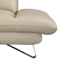 Fredriks Sofa Enzo (3-Sitzer) Echtleder Beige - Kopfstütze verstellbar -Wohnzimmermöbel boutique en ligne sofa enzo 3 sitzer echtleder beige 431216