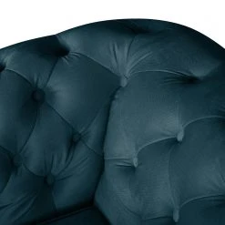 Jack & Alice Sofa Esplanada (2-Sitzer) Samt - Dunkelblau -Wohnzimmermöbel boutique en ligne sofa esplanada 3 sitzer microfaser dunkelblau 4504700