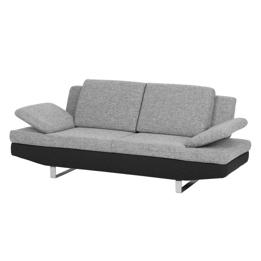 Loftscape Sofa Felipa (2-Sitzer) - Webstoff Schwarz/Strukturstoff Grau 3 Loftscape Sofa Felipa (2-Sitzer) - Webstoff Schwarz/Strukturstoff Grau – Bild 3
