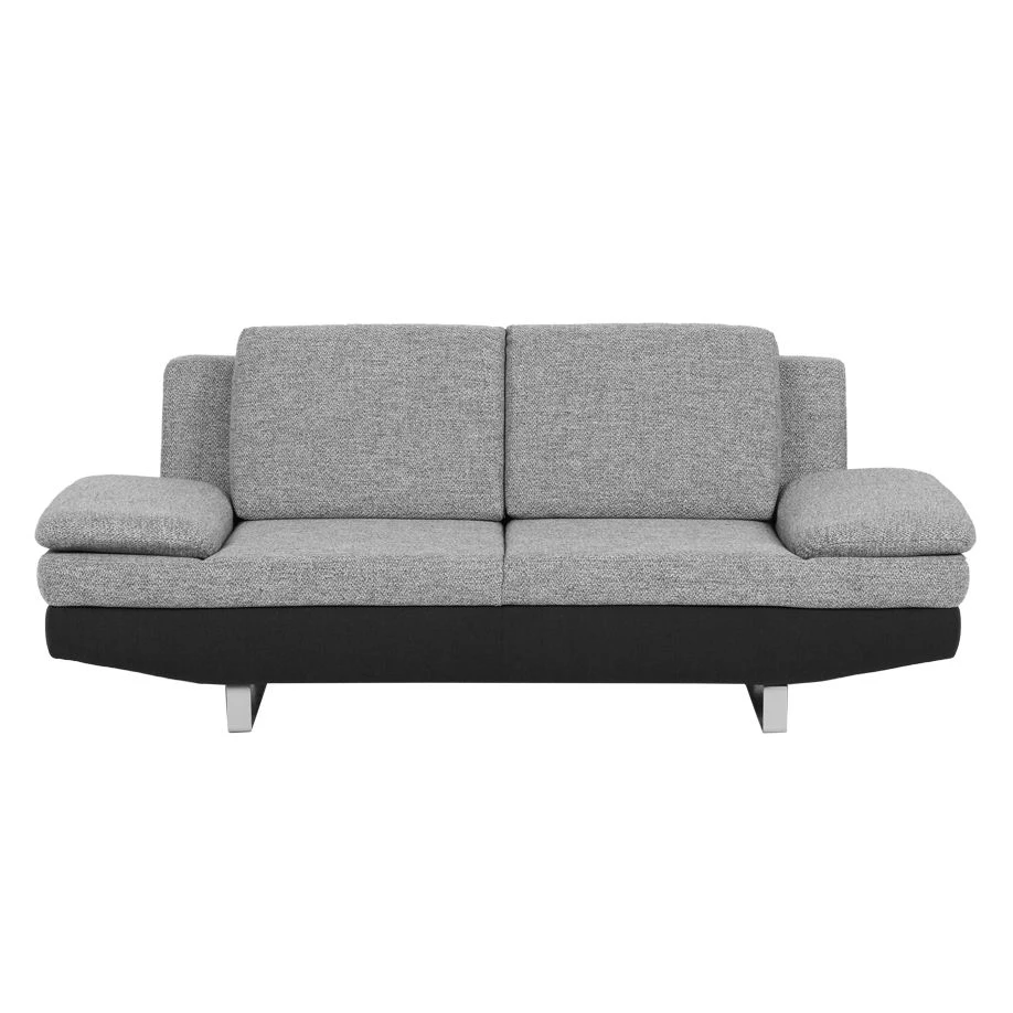 Loftscape Sofa Felipa (2-Sitzer) - Webstoff Schwarz/Strukturstoff Grau 4 Loftscape Sofa Felipa (2-Sitzer) - Webstoff Schwarz/Strukturstoff Grau – Bild 4