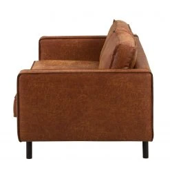 Ars manufacti 2-Sitzer Sofa FORT DODGE - Antiklederlook - Microfaser Yaka: Cognac -Wohnzimmermöbel boutique en ligne sofa fort dodge 2 sitzer antiklederlook cognac 4669856
