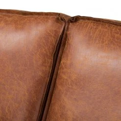 Ars manufacti 2-Sitzer Sofa FORT DODGE - Antiklederlook - Microfaser Yaka: Cognac -Wohnzimmermöbel boutique en ligne sofa fort dodge 2 sitzer antiklederlook cognac 4669864