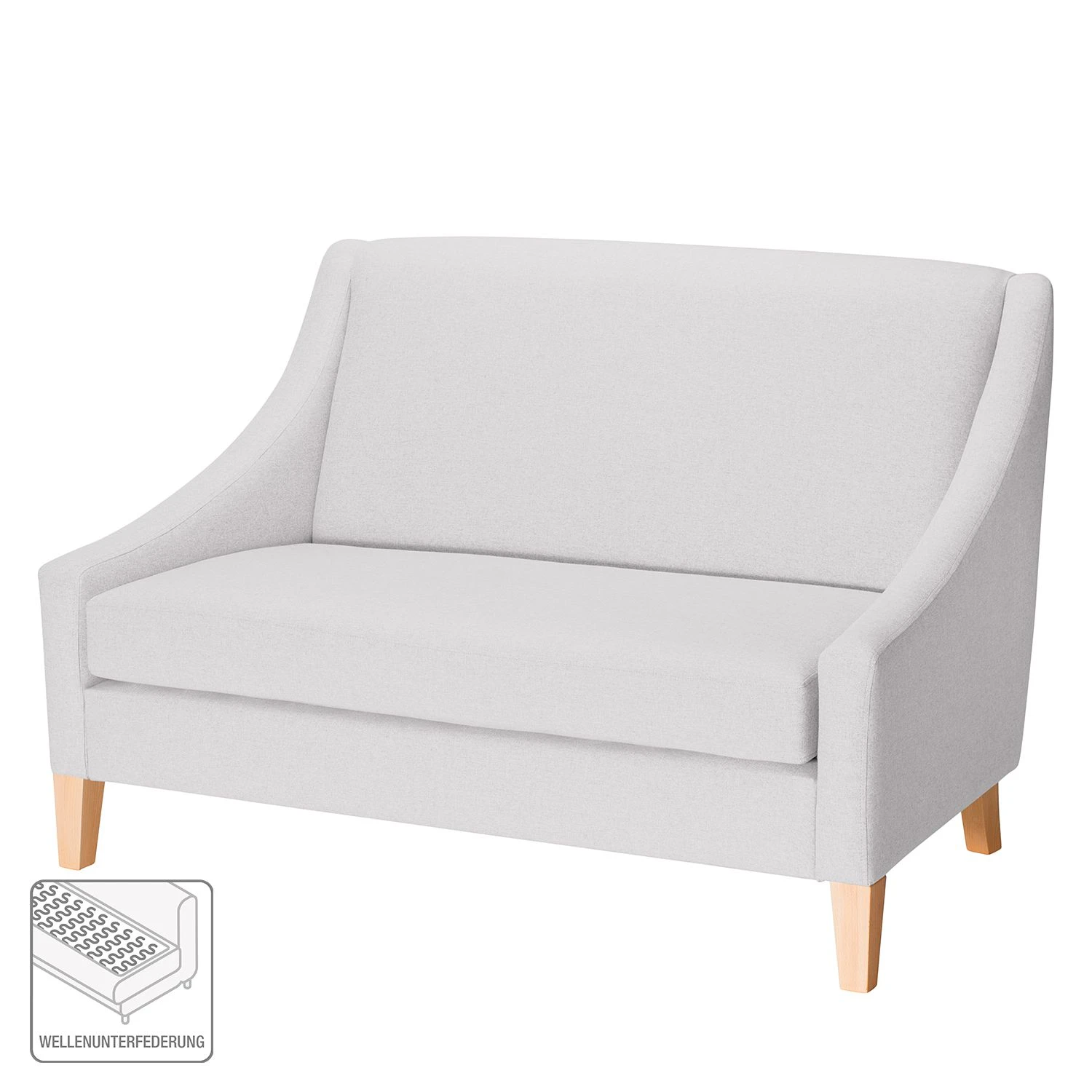 Mørteens Sofa Gin Gin (2-Sitzer) Filz - Kies 2 Mørteens Sofa Gin Gin (2-Sitzer) Filz - Kies – Bild 2