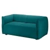 Fredriks Sofa Grady I (2-Sitzer) Webstoff - Petrol