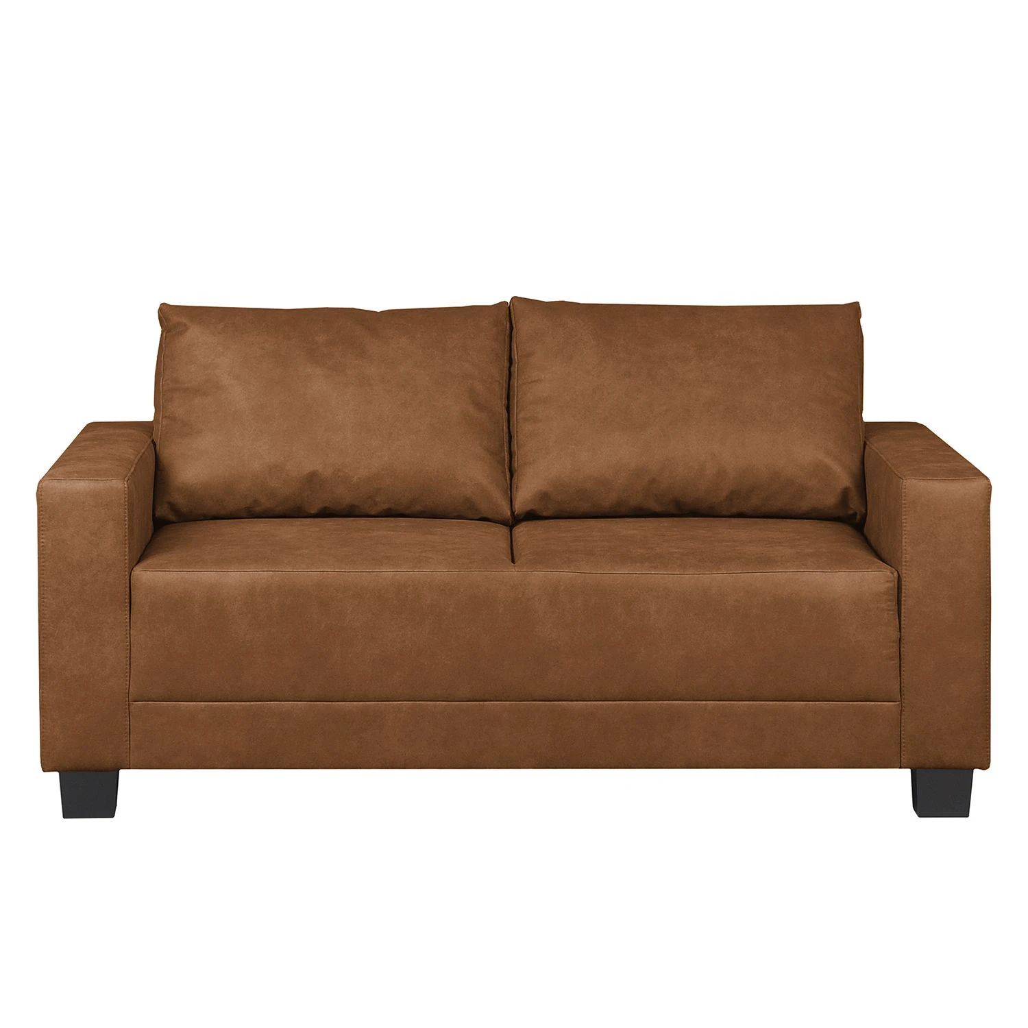 Loftscape Sofa Greenwood (2-Sitzer) - Microfaser Priya: Cognac 3 Loftscape Sofa Greenwood (2-Sitzer) - Microfaser Priya: Cognac – Bild 3