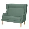 Mørteens Sofa Grenfell (2-Sitzer) Webstoff - Meeresgrün