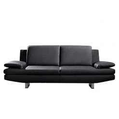 Fredriks Sofa Yovanna (2-Sitzer) - Kunstleder Schwarz