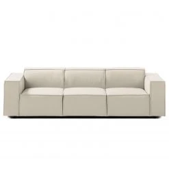 Sofa Kinx (3-Sitzer) Webstoff - Webstoff Osta: Altweiß -Wohnzimmermöbel boutique en ligne sofa kinx 3 sitzer webstoff stoff osta altweiss 4326236