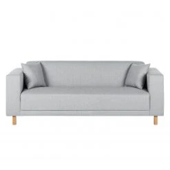 Sofa KiYDOO relax (3-Sitzer) Webstoff - Silber -Wohnzimmermöbel boutique en ligne sofa kiydoo upholstery 3 sitzer webstoff silber 3553725