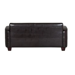 Maison Belfort Sofa La Habana (2-Sitzer) - Bycast-Kunstleder Dunkelbraun -Wohnzimmermöbel boutique en ligne sofa la habana 2 sitzer bycast kunstleder dunkelbraun 256061