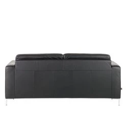 Fredriks Sofa Lampone (3-Sitzer) - Echtleder - Schwarz -Wohnzimmermöbel boutique en ligne sofa lampone 3 sitzer echtleder schwarz 1387435