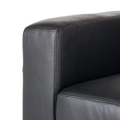 Fredriks Sofa Lampone (3-Sitzer) - Echtleder - Schwarz -Wohnzimmermöbel boutique en ligne sofa lampone 3 sitzer echtleder schwarz 1387439