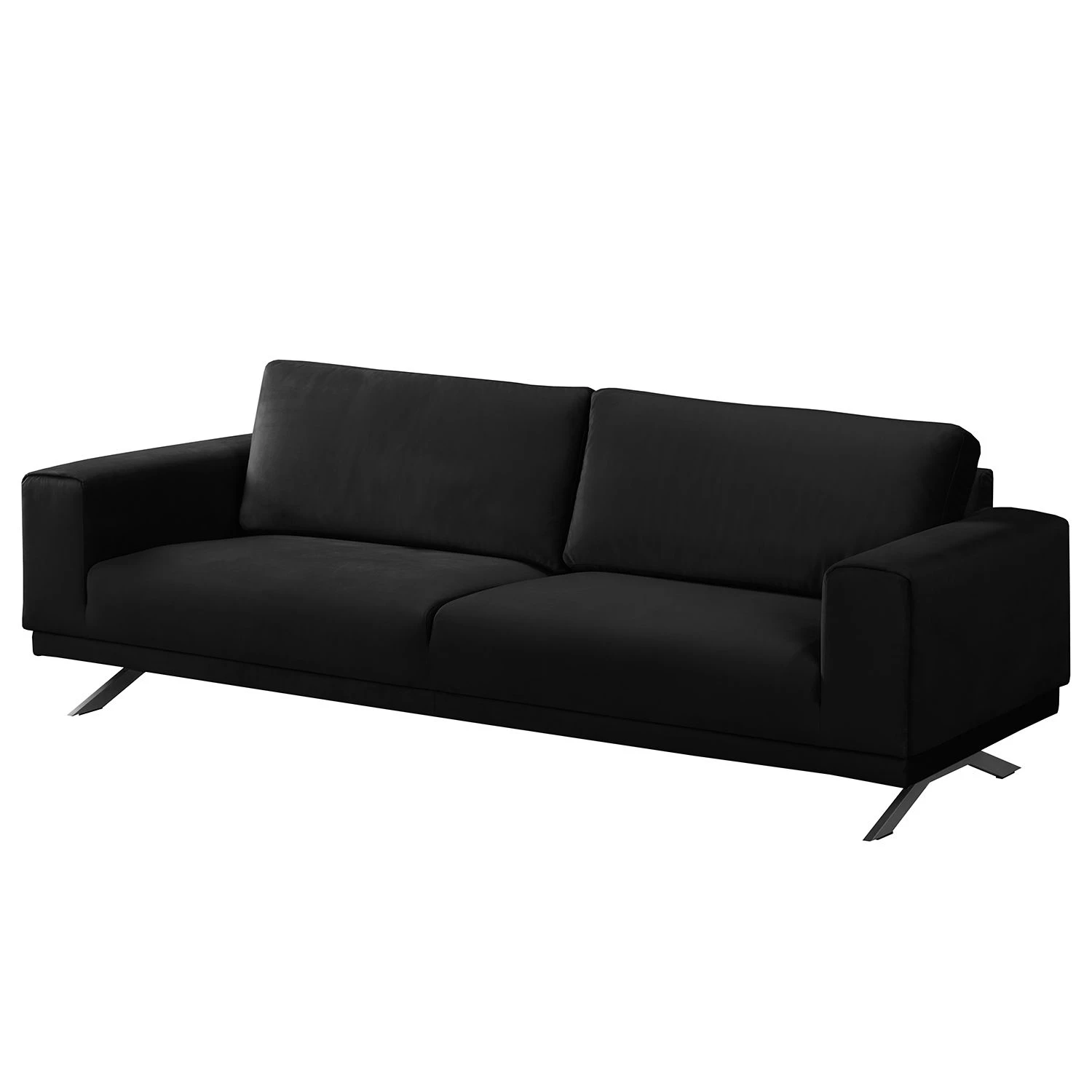 Jack & Alice Sofa Lorcy (3-Sitzer) - Anthrazit 1 Jack & Alice Sofa Lorcy (3-Sitzer) - Anthrazit