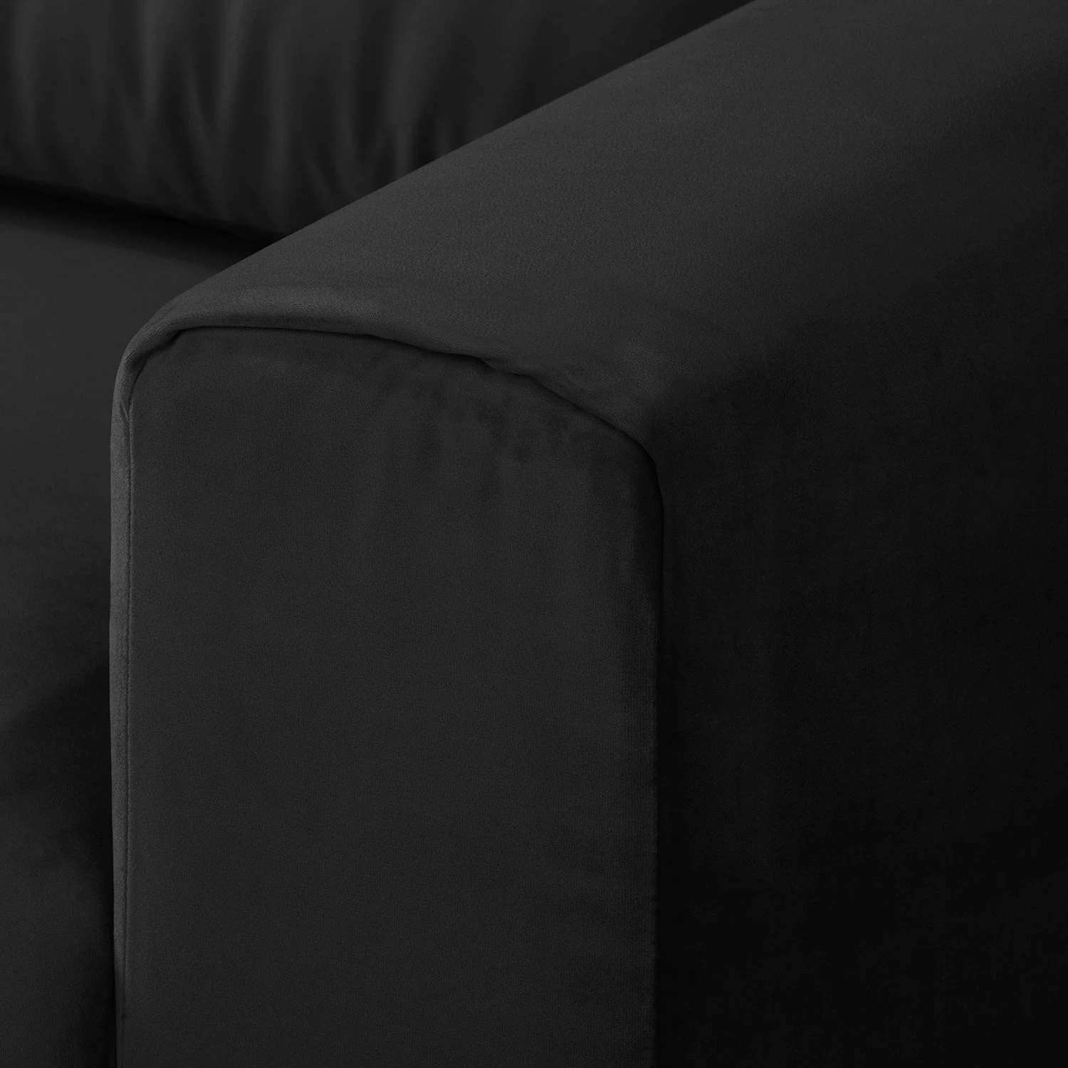 Jack & Alice Sofa Lorcy (3-Sitzer) - Anthrazit 5 Jack & Alice Sofa Lorcy (3-Sitzer) - Anthrazit – Bild 5