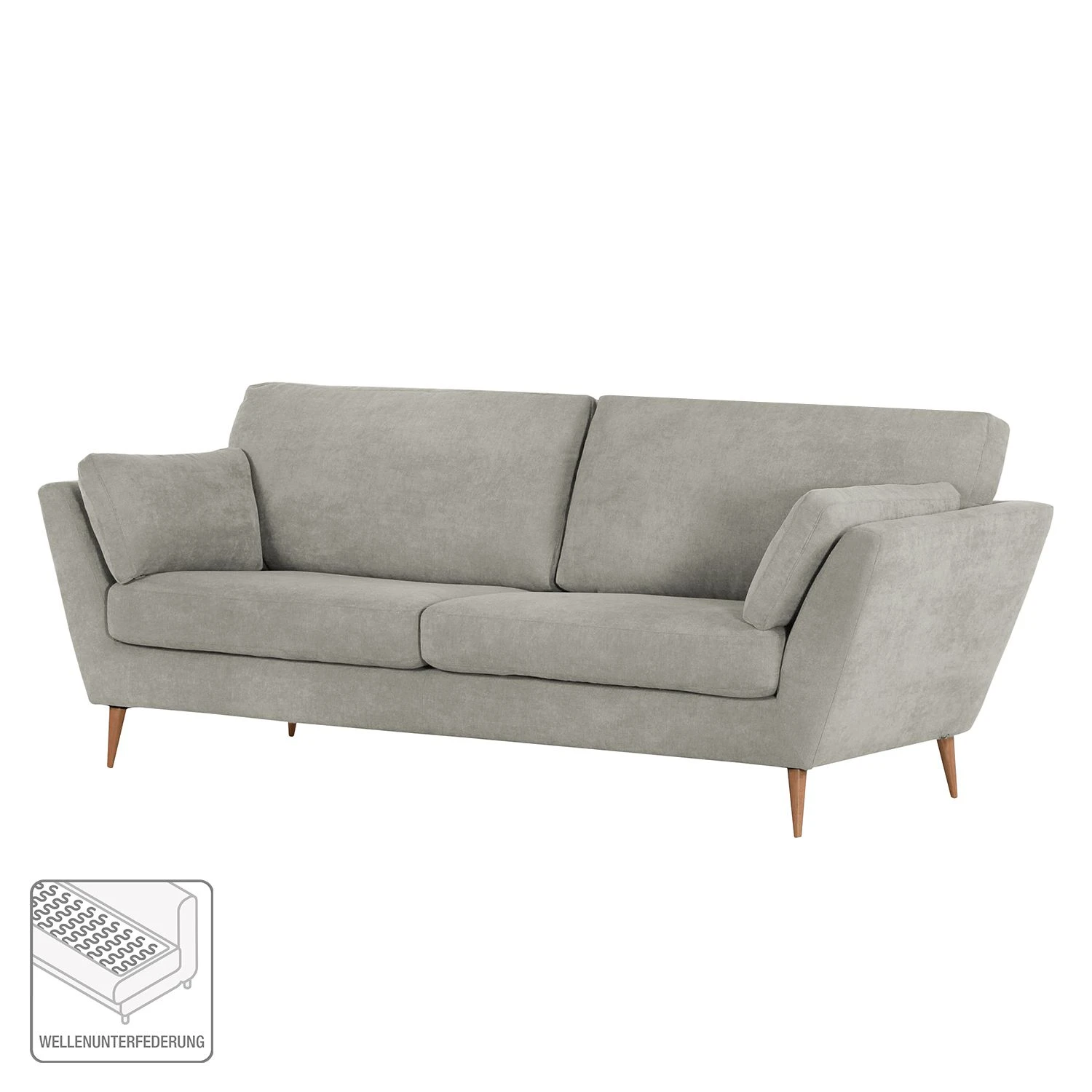 Norrwood Sofa Lorneville (3-Sitzer) Webstoff - Fango 2 Norrwood Sofa Lorneville (3-Sitzer) Webstoff - Fango – Bild 2