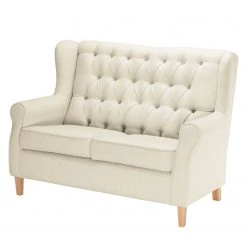 Maison Belfort Polstergarnitur Luro (2-1) Strukturstoff - Hellbeige -Wohnzimmermöbel boutique en ligne sofa luro 2 sitzer strukturstoff hellbeige 4542636