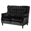 Maison Belfort Sofa Luro (2-Sitzer) Samt - Schwarz
