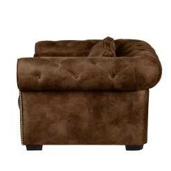 Ars manufacti Sofa Mallow (2-Sitzer) - Antiklederoptik Braun -Wohnzimmermöbel boutique en ligne sofa mallow 2 sitzer antiklederoptik braun 436280