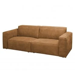 Ars manufacti Sofa Manchester (2-Sitzer) Echtleder - Cognac