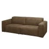 Ars manufacti Sofa Manchester (3-Sitzer) Echtleder - Braun
