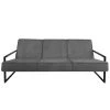 Ars manufacti Sofa Manchester IV (3-Sitzer) - Grau