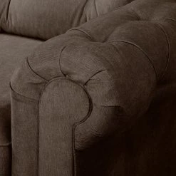 Velvet Studio Polstergarnitur Marau (3-2) - Braun -Wohnzimmermöbel boutique en ligne sofa marau 3 sitzer microfaser braun 4914620