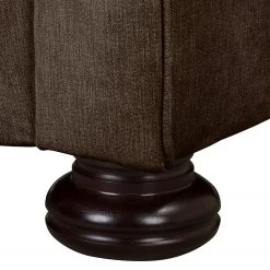 Velvet Studio Polstergarnitur Marau (3-2-1) - Braun -Wohnzimmermöbel boutique en ligne sofa marau 3 sitzer microfaser braun 4914624 1