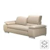 Fredriks Sofa Masca (2-Sitzer) - Echtleder Beige