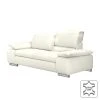 Fredriks Sofa Masca (2-Sitzer) - Echtleder Weiß