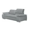 Fredriks Sofa Masca (3-Sitzer) - Kunstleder Grau