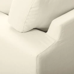Maison Belfort Sofa Mormès (3-Sitzer) Webstoff - Creme -Wohnzimmermöbel boutique en ligne sofa mormes 3 sitzer webstoff creme 4188540