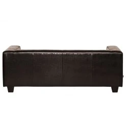 Maison Belfort Sofa Nespolo (3-Sitzer) - Kunstleder - Dunkelbraun 17 Maison Belfort Sofa Nespolo (3-Sitzer) - Kunstleder - Dunkelbraun -Wohnzimmermöbel boutique en ligne sofa nespolo 3 sitzer bycast kunstleder dunkelbraun 4576972