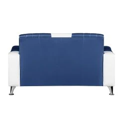 Studio Monroe Sofa Nixa (2-Sitzer) - Kunstleder Weiß/Dunkelblau 16 Studio Monroe Sofa Nixa (2-Sitzer) - Kunstleder Weiß/Dunkelblau -Wohnzimmermöbel boutique en ligne sofa nixa 2 sitzer kunstleder weiss dunkelblau 435858