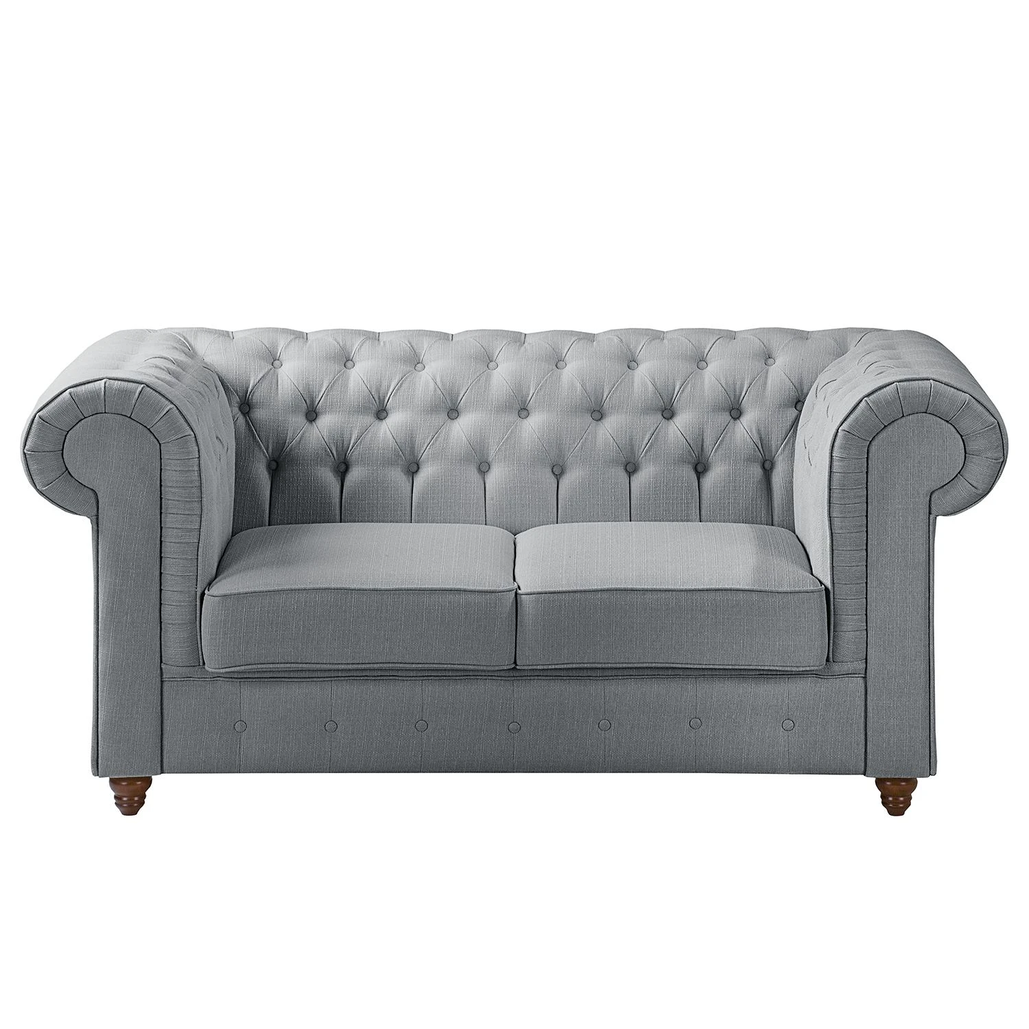 Maison Belfort Sofa Pintano (2-Sitzer) - Silbergrau 3 Maison Belfort Sofa Pintano (2-Sitzer) - Silbergrau – Bild 3