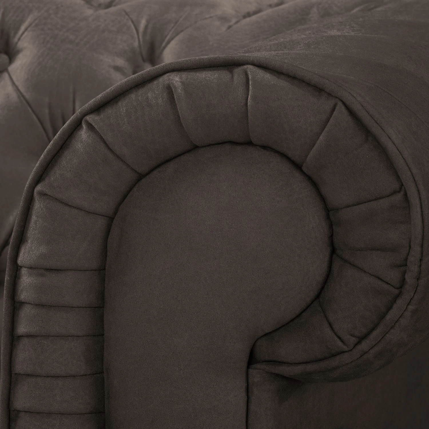 Maison Belfort Sofa Pintano (2-Sitzer) - Braungrau 7 Maison Belfort Sofa Pintano (2-Sitzer) - Braungrau – Bild 7