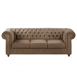 Maison Belfort Sofa Pintano (3-Sitzer) - Congo Grau -Wohnzimmermöbel boutique en ligne sofa pintano 3 sitzer antiklederoptik congo grau 4895360