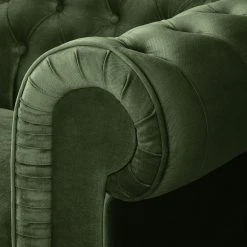 Maison Belfort Sofa Pintano (2-Sitzer) - Antikgrün -Wohnzimmermöbel boutique en ligne sofa pintano 3 sitzer samt antikgruen 4897872