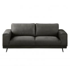 Wohnzimmermöbel boutique en ligne -Wohnzimmermöbel boutique en ligne sofa ramilia 2 sitzer antiklederlook dunkelgrau 4882192 1