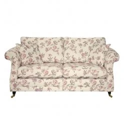Maison Belfort Sofa Rosehearty (2-Sitzer) - Webstoff - Creme / Rose -Wohnzimmermöbel boutique en ligne sofa rosehearty 3 sitzer webstoff creme rose 4191028 1