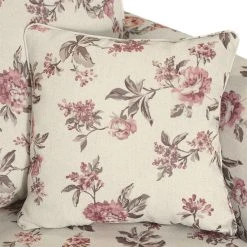 Maison Belfort Polstergarnitur Rosehearty (3-2) - Webstoff - Creme / Rose -Wohnzimmermöbel boutique en ligne sofa rosehearty 3 sitzer webstoff creme rose 4191040 4