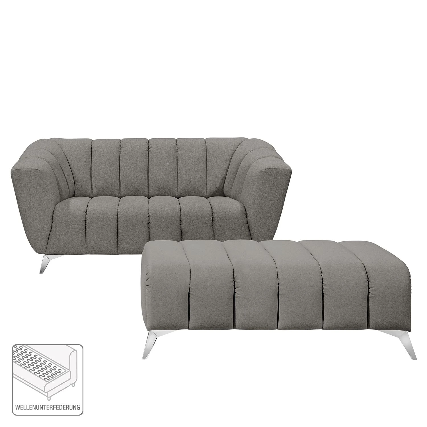 Fredriks Sofa Salou (2-Sitzer) Webstoff 2 Fredriks Sofa Salou (2-Sitzer) Webstoff – Bild 2